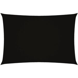 vidaXL Sonnensegel Oxford Stoff Rechteckig 2,5x4,5 m Schwarz - Sonnenschutz vidaXL Sonnensegel Oxford Stoff Rechteckig 2,5x4,5 m Schwarz - Sonnenschutz