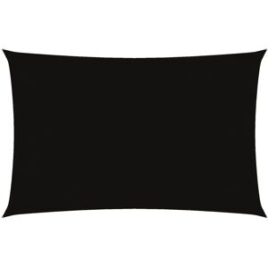 vidaXL Sunshade Sail 2.5x5 m Black UV Resistant Waterproof Outdoor vidaXL Sunshade Sail 2.5x5 m Black UV Resistant Waterproof Outdoor