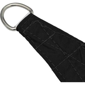 vidaXL Sunshade Sail Oxford Fabric Triangular 3x4x4 m Black - Sunshade Sail vidaXL Sunshade Sail Oxford Fabric Triangular 3x4x4 m Black - Sunshade Sail