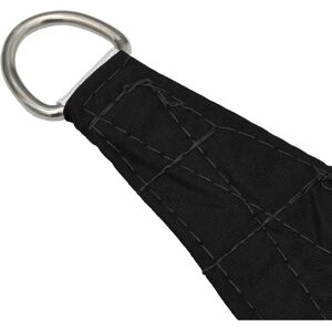 vidaXL Black 3/4x3 m Oxford Fabric Sunshade Sail - Sun Protection vidaXL Black 3/4x3 m Oxford Fabric Sunshade Sail - Sun Protection