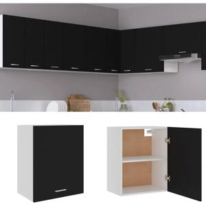 vidaXL Kitchen Cabinet Black Chipboard Home Kitchen Storage Shelf Organiser - Kitchen Cabinet vidaXL Kitchen Cabinet Black Chipboard Home Kitchen Storage Shelf Organiser - Kitchen Cabinet
