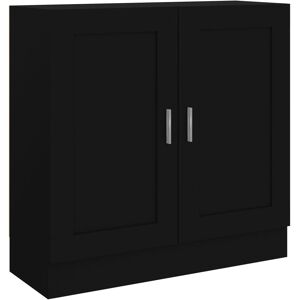 vidaXL Book Cabinet Black - 82.5x30.5x80 cm Storage Rack - Bookcase vidaXL Book Cabinet Black - 82.5x30.5x80 cm Storage Rack - Bookcase