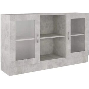 vidaXL Concrete Grey Sideboard - Storage Cabinet vidaXL Concrete Grey Sideboard - Storage Cabinet