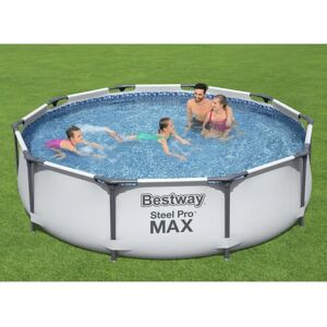 Bestway Steel Pro MAX Swimming Pool Set - Round, 305x76cm Bestway Steel Pro MAX Swimming Pool Set - Round, 305x76cm