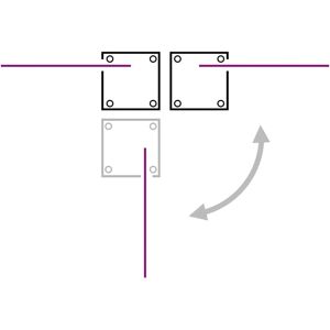 vidaXL Patio Retractable Side Awning 170x1200 cm Blue - Side Awning vidaXL Patio Retractable Side Awning 170x1200 cm Blue - Side Awning