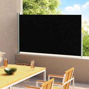 vidaXL Patio Retractable Side Awning 180x300 cm Black Privacy Screen Sunshade vidaXL Patio Retractable Side Awning 180x300 cm Black Privacy Screen Sunshade