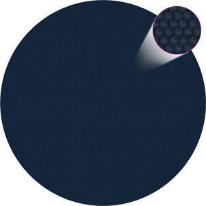 vidaXL Pool Solar Cover 417cm Black Blue - Pool Cover vidaXL Pool Solar Cover 417cm Black Blue - Pool Cover