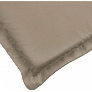vidaXL Sonnenliege Kissen - Taupe - Oxford Stoff - Sonnenliege Kissen vidaXL Sonnenliege Kissen - Taupe - Oxford Stoff - Sonnenliege Kissen