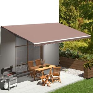 vidaXL Ersatzstoff für Markisen Braun 6x3,5 m - Markisenstoff vidaXL Ersatzstoff für Markisen Braun 6x3,5 m - Markisenstoff