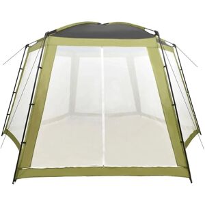 vidaXL Zwembad Tent 590x520x250 cm Groen - Pool Tent vidaXL Zwembad Tent 590x520x250 cm Groen - Pool Tent