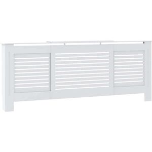 vidaXL Radiator Cover White Heater Shelf Heating Cabinet Indoor Furniture vidaXL Radiator Cover White Heater Shelf Heating Cabinet Indoor Furniture