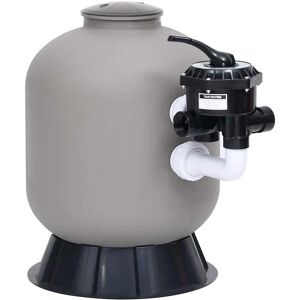 vidaXL Pool Sand Filter - 6-Way Valve Grey - Pool Sand Filter vidaXL Pool Sand Filter - 6-Way Valve Grey - Pool Sand Filter