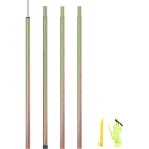 vidaXL Sonnensegelstab - Verzinkter Stahl - 200 cm vidaXL Sonnensegelstab - Verzinkter Stahl - 200 cm
