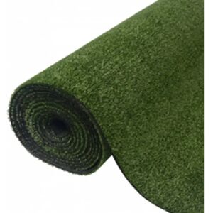 vidaXL Artificial Grass 7/9 mm 1x8 m Green - Artificial Grass vidaXL Artificial Grass 7/9 mm 1x8 m Green - Artificial Grass