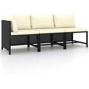 Conjunto de Banco Externo VidaXL - Modular e Resistente às Intempéries Conjunto de Banco Externo VidaXL - Modular e Resistente às Intempéries