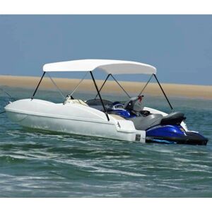 vidaXL 2 Bow Bimini Top White 150x120x110 cm Boat Cover vidaXL 2 Bow Bimini Top White 150x120x110 cm Boat Cover