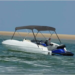 vidaXL Bootdach 3-Bogen Anthrazit 183x196x137 cm vidaXL Bootdach 3-Bogen Anthrazit 183x196x137 cm