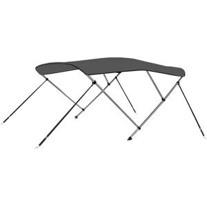vidaXL Boat Canopy 3-Bow Anthracite 183x196x137 cm vidaXL Boat Canopy 3-Bow Anthracite 183x196x137 cm