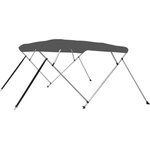 vidaXL 4-Boog Bimini Top Anthracite - Bootopslag Zeilkap vidaXL 4-Boog Bimini Top Anthracite - Bootopslag Zeilkap