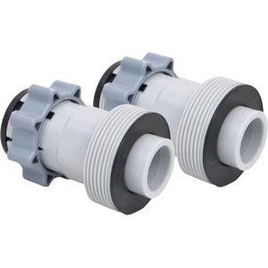 vidaXL 2x Pool Hose Adapters Type B - Pool Equipment vidaXL 2x Pool Hose Adapters Type B - Pool Equipment