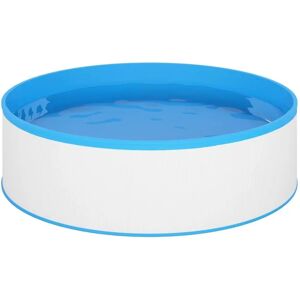 vidaXL Piscina inflable blanca sobre suelo - Piscina vidaXL Piscina inflable blanca sobre suelo - Piscina