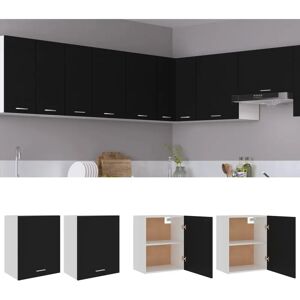 vidaXL Kitchen Cabinets Black - 50x31x60 cm - Durable Storage vidaXL Kitchen Cabinets Black - 50x31x60 cm - Durable Storage