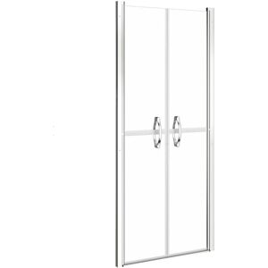 vidaXL 81x190 cm Clear ESG Shower Door - Bathroom Enclosure vidaXL 81x190 cm Clear ESG Shower Door - Bathroom Enclosure