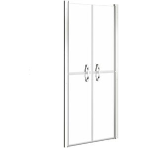 vidaXL 86x190 cm Clear ESG Shower Door - Shower Type vidaXL 86x190 cm Clear ESG Shower Door - Shower Type