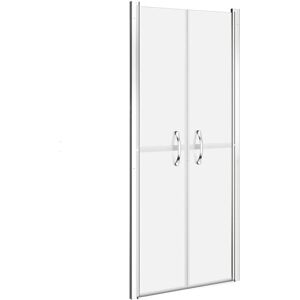 vidaXL Frosted ESG Shower Door 76x190 cm - Shower Door vidaXL Frosted ESG Shower Door 76x190 cm - Shower Door