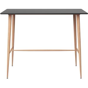 vidaXL Black and White 7 Piece Bar Set - Bar Set vidaXL Black and White 7 Piece Bar Set - Bar Set