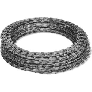 Geekbuying NATO Cordon de Fil de Fer - Acier Galvanisé 100m - Barrière de Sécurité - Publicité Geekbuying NATO Cordon de Fil de Fer - Acier Galvanisé 100m - Barrière de Sécurité - Publicité