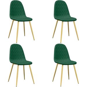 Maisonchic Model 4 Fløjl Spise Stole - Spise Møbler Maisonchic Model 4 Fløjl Spise Stole - Spise Møbler