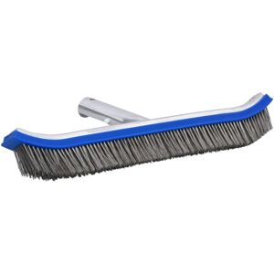 vidaXL Swimming Pool Wall Brush - Aluminum, Blue, 46cm - Swimming Pool Wall Brush vidaXL Swimming Pool Wall Brush - Aluminum, Blue, 46cm - Swimming Pool Wall Brush