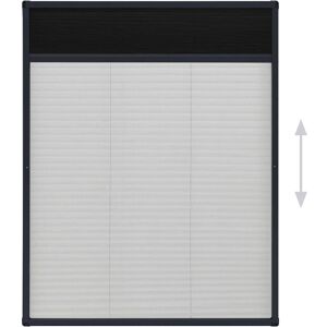 vidaXL Aluminium Insect Screen for Windows - 60x80cm - Anthracite vidaXL Aluminium Insect Screen for Windows - 60x80cm - Anthracite