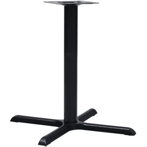 vidaXL 76 x 76 x 72 cm Black Cast Iron Bistro Table Leg - Furniture Replacement vidaXL 76 x 76 x 72 cm Black Cast Iron Bistro Table Leg - Furniture Replacement