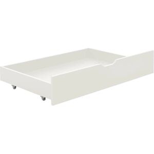 vidaXL White Pine Bed Frame with Drawers - Bed Frame vidaXL White Pine Bed Frame with Drawers - Bed Frame