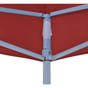vidaXL Burgundy 6x3 m Party Tent Roof - Replacement Canopy vidaXL Burgundy 6x3 m Party Tent Roof - Replacement Canopy