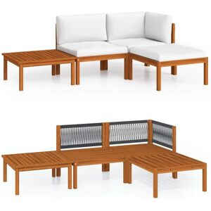 vidaXL Buitenmeubelset - Tuin Lounge met Kussens vidaXL Buitenmeubelset - Tuin Lounge met Kussens