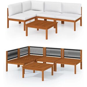 vidaXL Set di Mobili da Esterno - Fascino Rustico vidaXL Set di Mobili da Esterno - Fascino Rustico