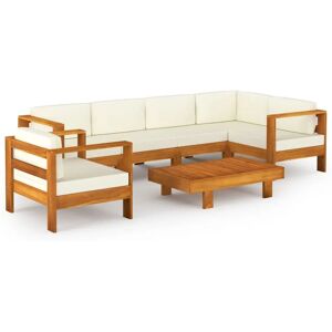 VidaXL Gartenset - Akazienholz, 7 Teile VidaXL Gartenset - Akazienholz, 7 Teile