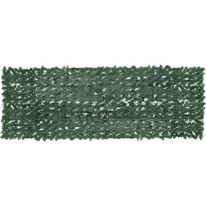 vidaXL Écran d'Intimité pour Balcon avec Feuilles Vert Foncé - 300x100 cm - Publicité vidaXL Écran d'Intimité pour Balcon avec Feuilles Vert Foncé - 300x100 cm - Publicité
