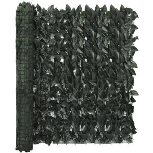 vidaXL Awo56903 Privacy Screen with Dark Green Leaves - Outdoor Privacy Screen vidaXL Awo56903 Privacy Screen with Dark Green Leaves - Outdoor Privacy Screen