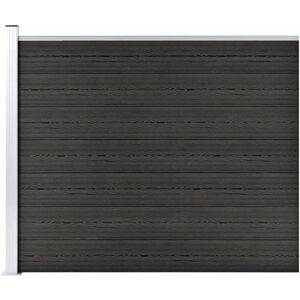 VIDAXL Nova - WPC Fence Panel - Gray - Garden Use VIDAXL Nova - WPC Fence Panel - Gray - Garden Use