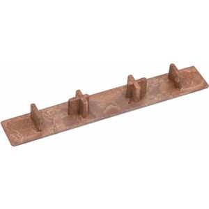 vidaXL End Caps for Decking Boards - Set of 10 - Brown Plastic vidaXL End Caps for Decking Boards - Set of 10 - Brown Plastic