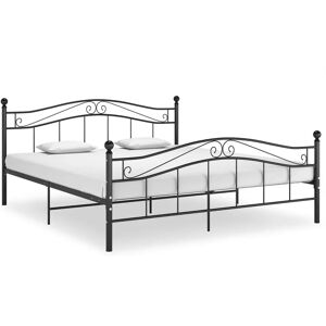 vidaXL Sengestel i metal Sort 180x200 cm vidaXL Sengestel i metal Sort 180x200 cm