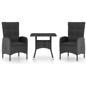 Set de Mobilier de Exterior VidaXL - Ratan Rezistent la Intemperii - Perne - Ușor Set de Mobilier de Exterior VidaXL - Ratan Rezistent la Intemperii - Perne - Ușor