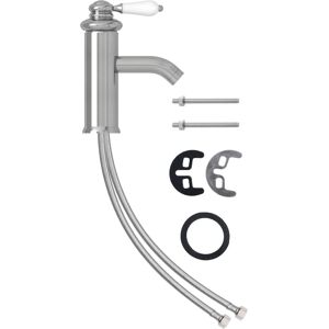 vidaXL Silver 130x180 mm Faucet - Bathroom Basin vidaXL Silver 130x180 mm Faucet - Bathroom Basin