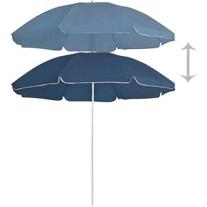 vidaXL Parasol Steel Pole Blue 180cm - Parasol vidaXL Parasol Steel Pole Blue 180cm - Parasol