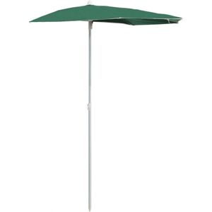 MAISONCHIC Gartenparasol - UV-beständiger Halbrunder 180x90cm MAISONCHIC Gartenparasol - UV-beständiger Halbrunder 180x90cm