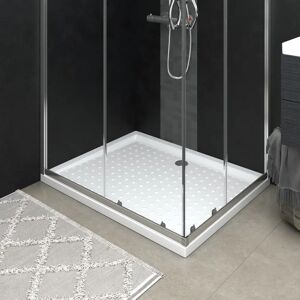vidaXL Shower Base Tray with Dots White 80x100x4 cm ABS - Shower Base Tray vidaXL Shower Base Tray with Dots White 80x100x4 cm ABS - Shower Base Tray